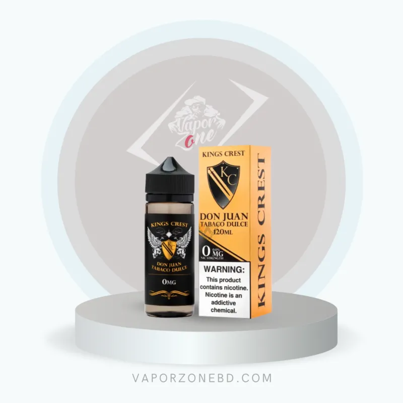 DON JUAN TABACO DULCE 120Ml Freebase Kings Crest